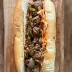 Vegetarian Braised Mushroom Burger